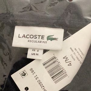New Lacoste shirt size M